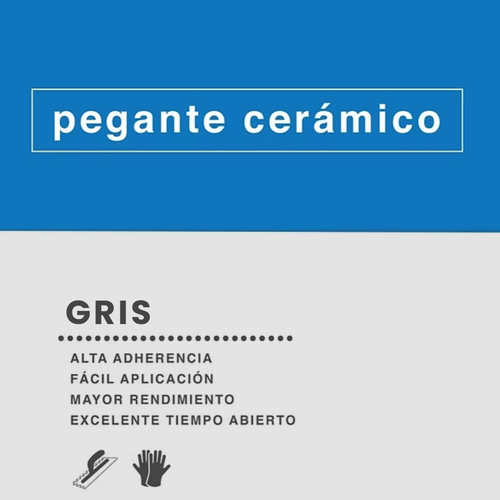 Pegante Coverfil Cer Gris X 25kl