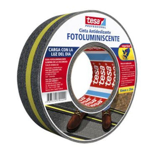 Cinta Antideslizante Fotoluminisense X 20mts Tesa