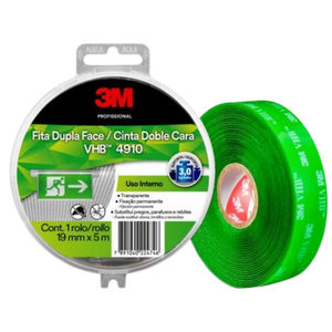 Cinta Doble Fax Vhb 3/4x5mts 3m 4910